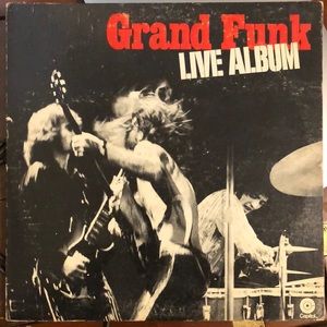 Grand Funk Live Double Vinyl Lp Set '70